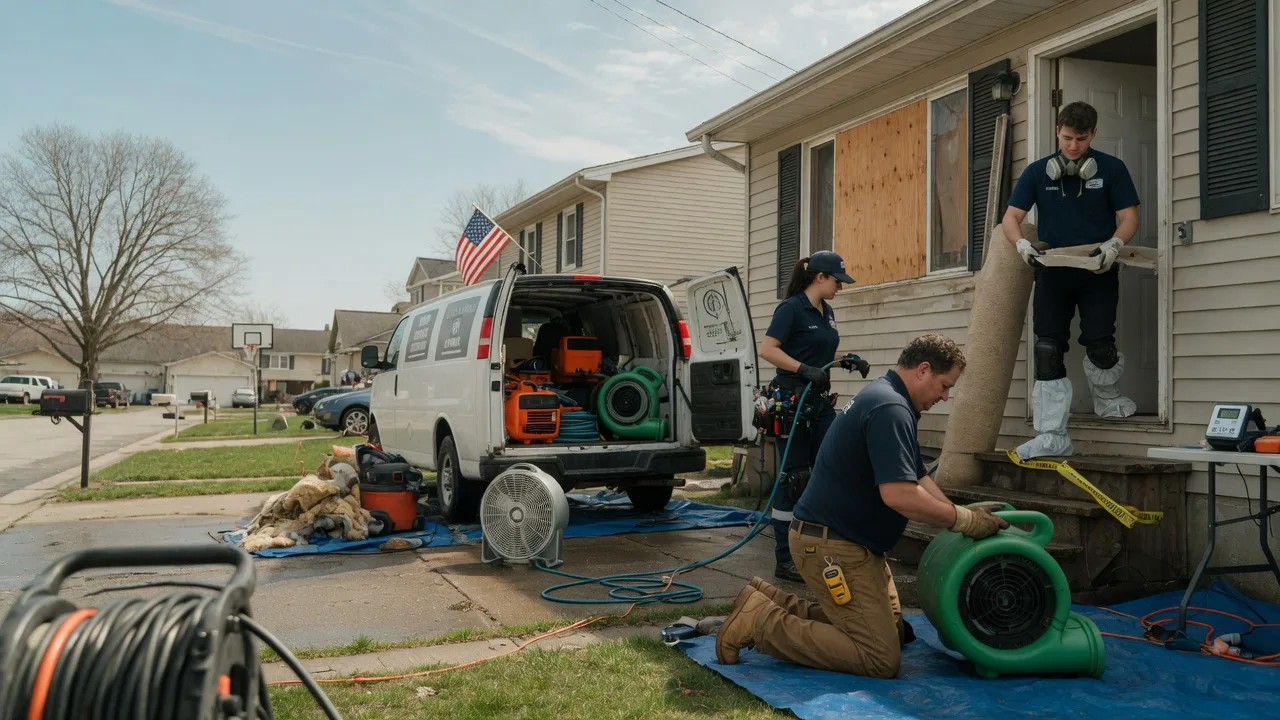 Water Damage Restoration in Columbia, CT near me